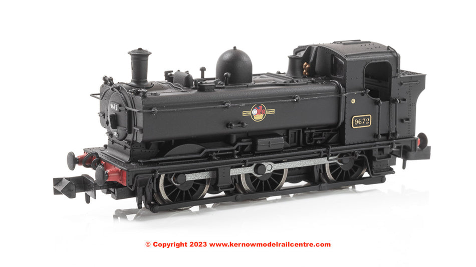 2S-007-034 Dapol 8750 0-6-0 Pannier Tank 9672 BR Black