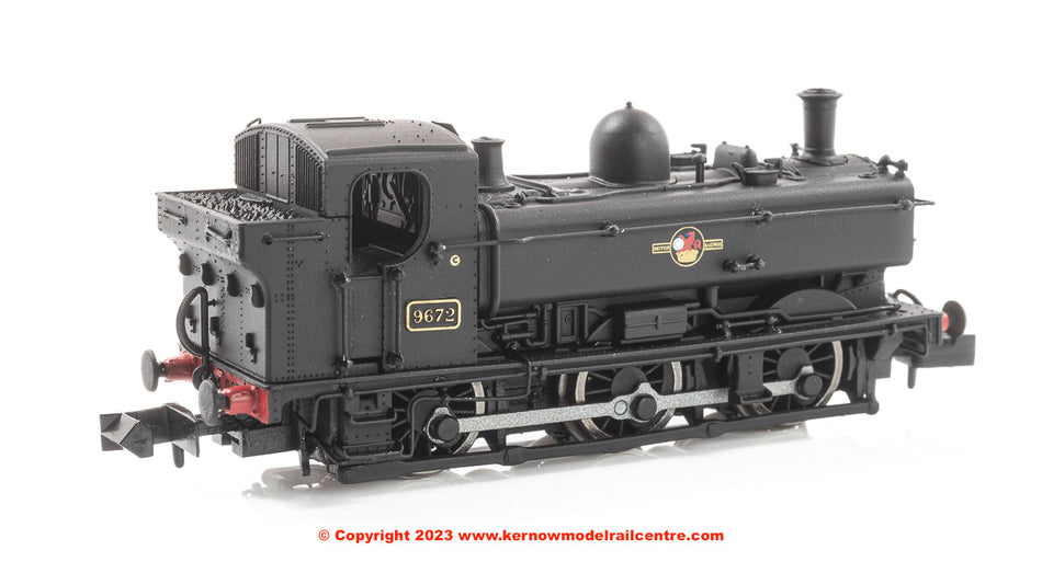 2S-007-034 Dapol 8750 0-6-0 Pannier Tank 9672 BR Black