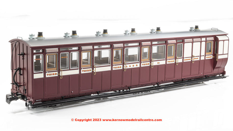 LHT-7NP-005 Lionheart Trains Brake 3rd Coach number 16 - L&B