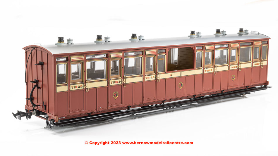 LHT-7NP-009 Lionheart Trains Open 3rd Coach number 8 - L&B