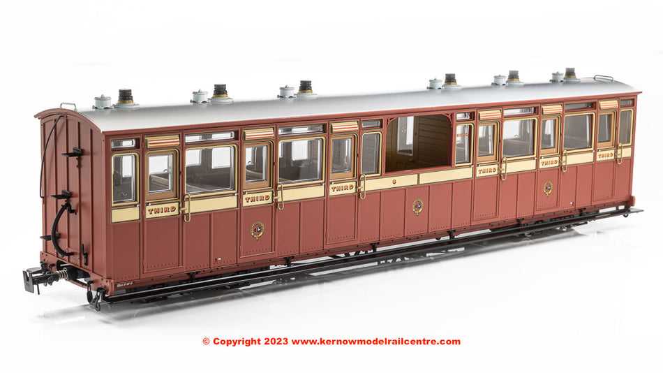 LHT-7NP-009 Lionheart Trains Open 3rd Coach number 8 - L&B