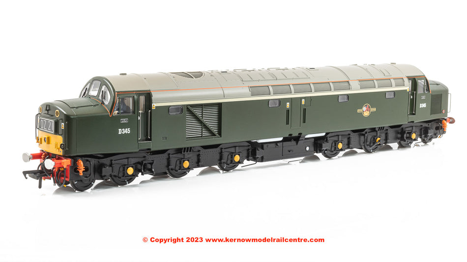 32-491 Bachmann Class 40 Centre Headcode D345 BR Green
