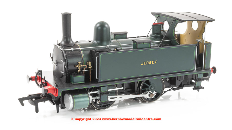 4S-018-012 Dapol B4 0-4-0T Steam Loco - 81 - Jersey - Green