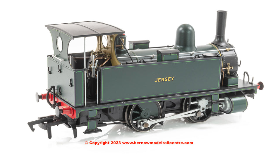 4S-018-012 Dapol B4 0-4-0T Steam Loco - 81 - Jersey - Green