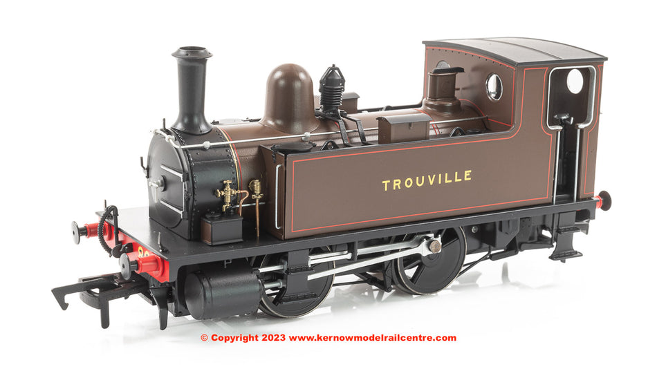 4S-018-014 Dapol B4 0-4-0T Steam Loco - 89 - Trouville Brown