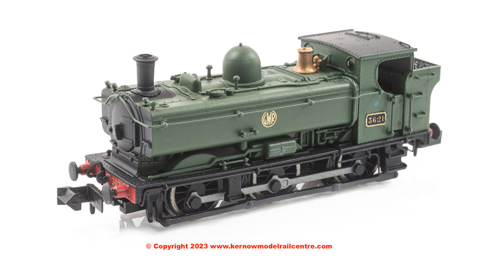 2S-007-030D Dapol 0-6-0 Pannier Tank - 3621 - GWR Green