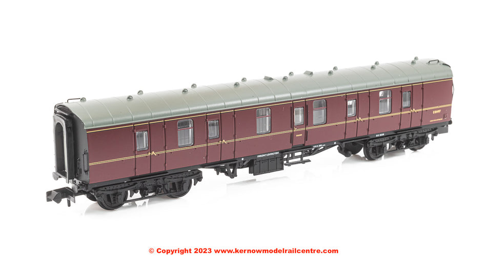 374-036D Graham Farish BR Mk1 BG Brake Gangwayed BR Maroon