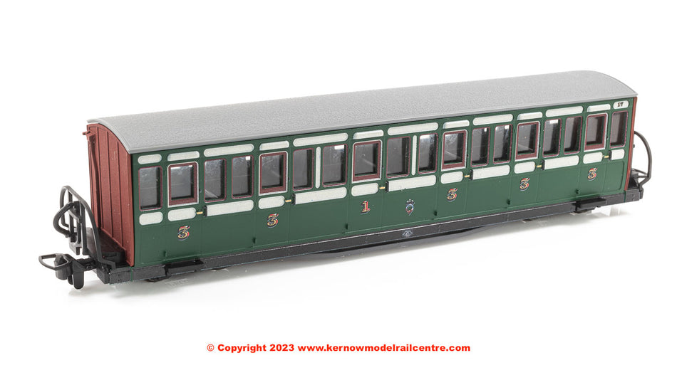 GR601A Peco FR Short Bowsider Bogie Coach number 17