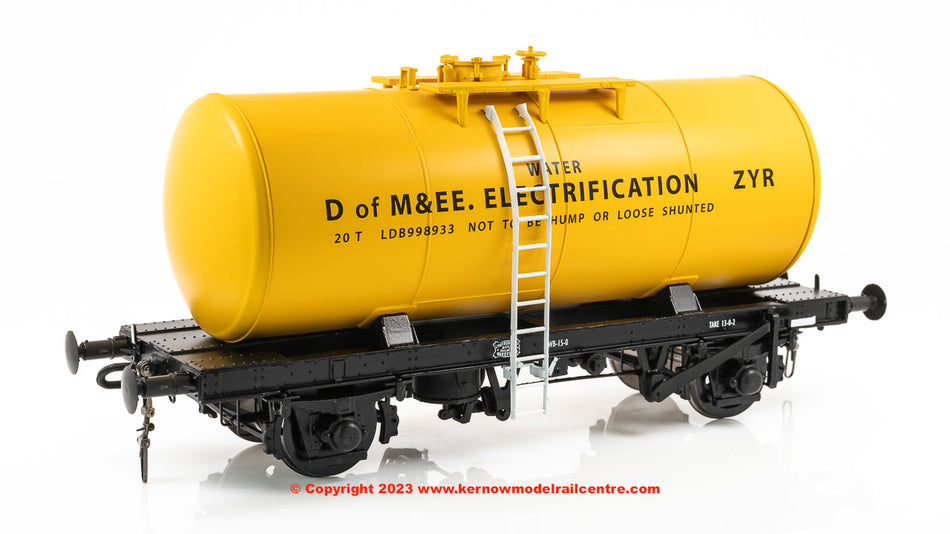 1017 Heljan 35 Ton B Tank number LDB998933 - BR Dept Yellow