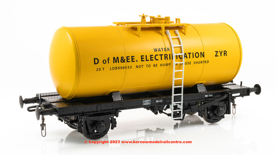 1017 Heljan 35 Ton B Tank number LDB998933 - BR Dept Yellow