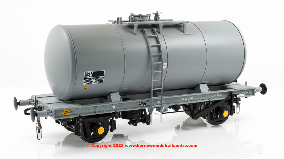 1022 Heljan 35 Ton B Tank TSV 48559 - ICI Molasses Grey