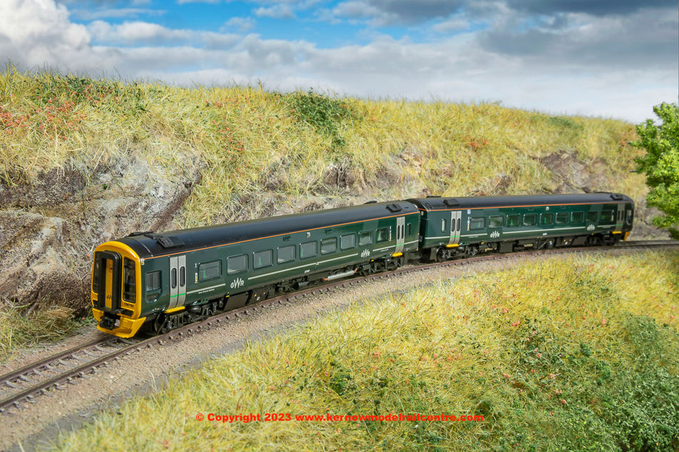 371-857A Graham Farish Class 158 2-Car DMU 158750 GWR Green
