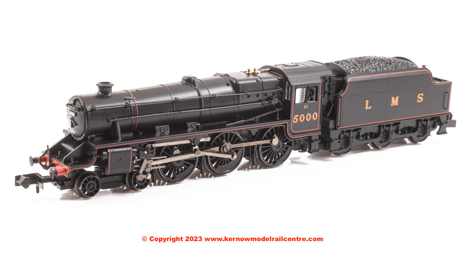 372-135A Graham Farish LMS 5MT Black 5 5000 LMS Lined Black
