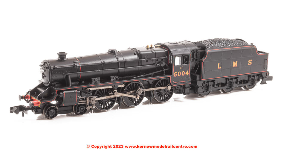 372-135B Graham Farish LMS 5MT Black 5 5004 LMS Lined Black