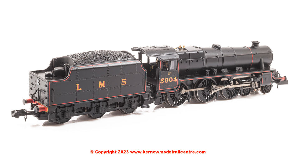 372-135B Graham Farish LMS 5MT Black 5 5004 LMS Lined Black