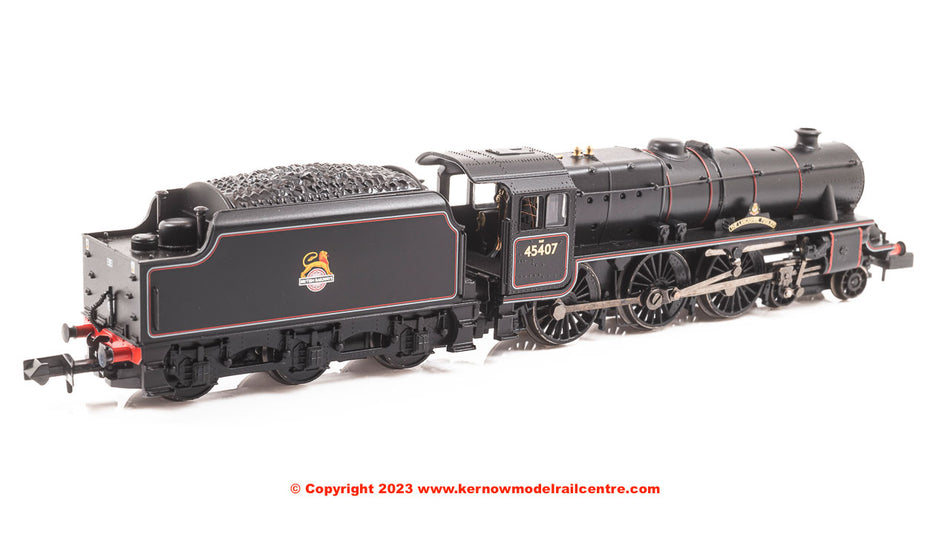 372-136A Graham Farish LMS 5MT Black 5 45407 Lancashire Fusilier