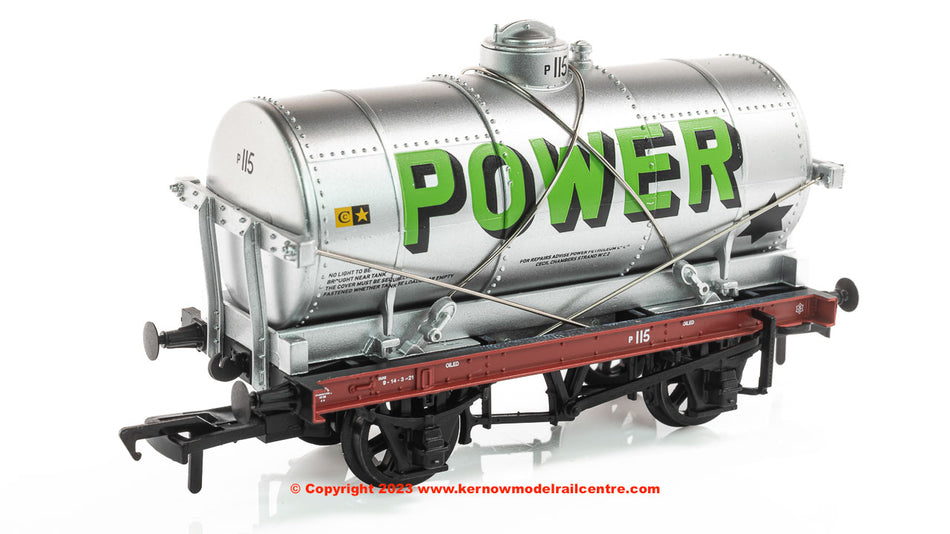 37-686 Bachmann 14T Tank Wagon 'Power' Silver
