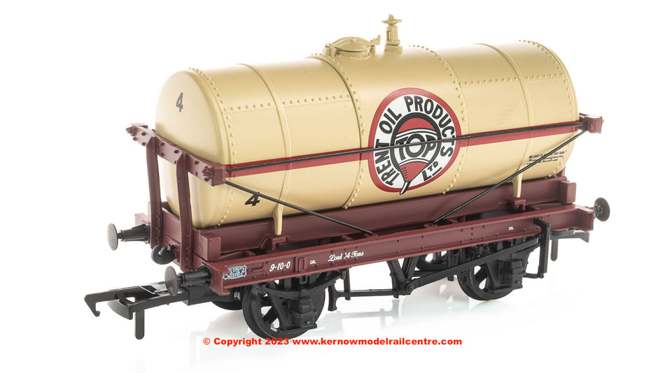 37-687 Bachmann 14T Tank Wagon 'Trent Oil Products' Buff