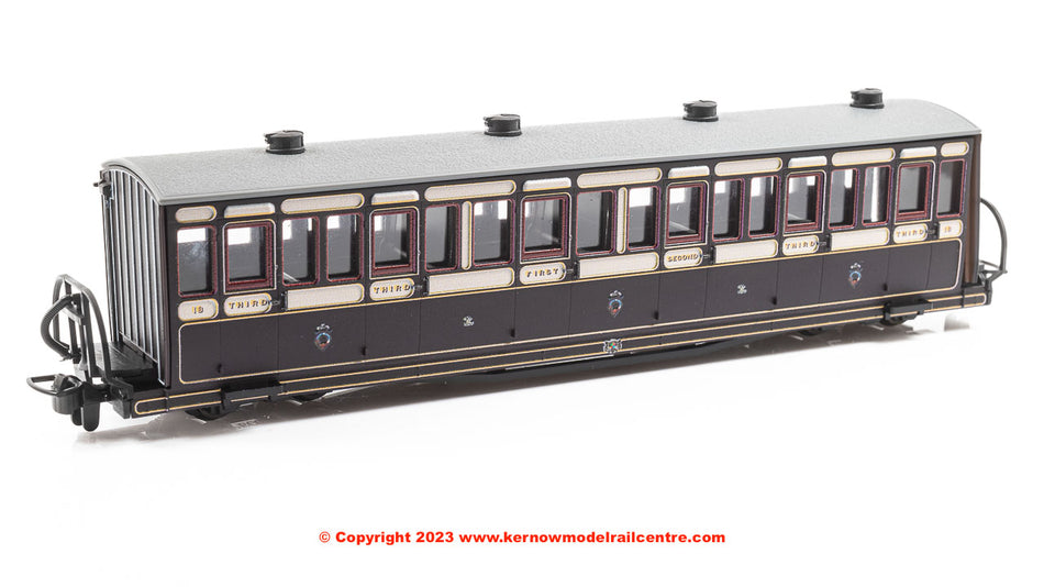 GR600B Peco FR Short Bowsider Bogie Coach - Victorian 18