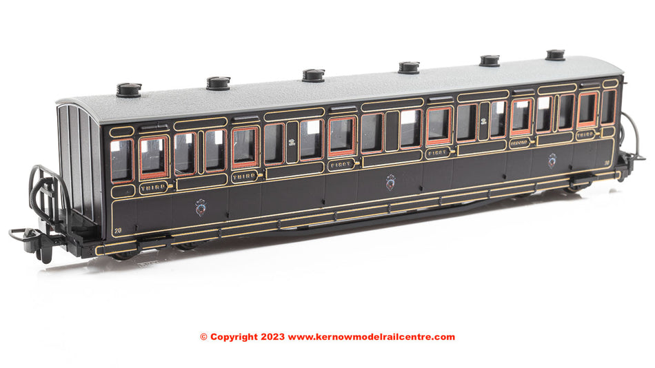 GR620B Peco FR Long Bowsider Bogie Coach - Victorian 20