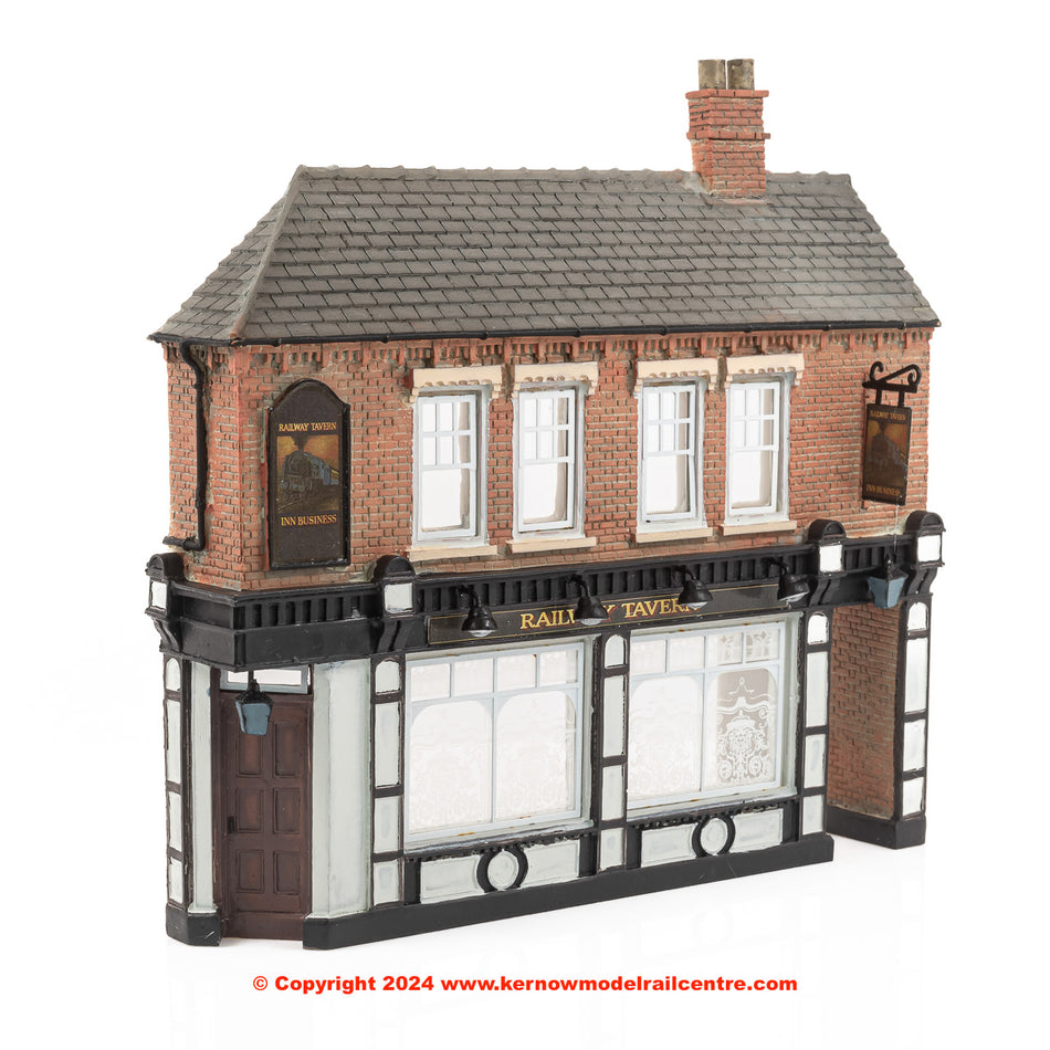 44-206 Bachmann Scenecraft Low Relief Corner Pub Railway Tavern