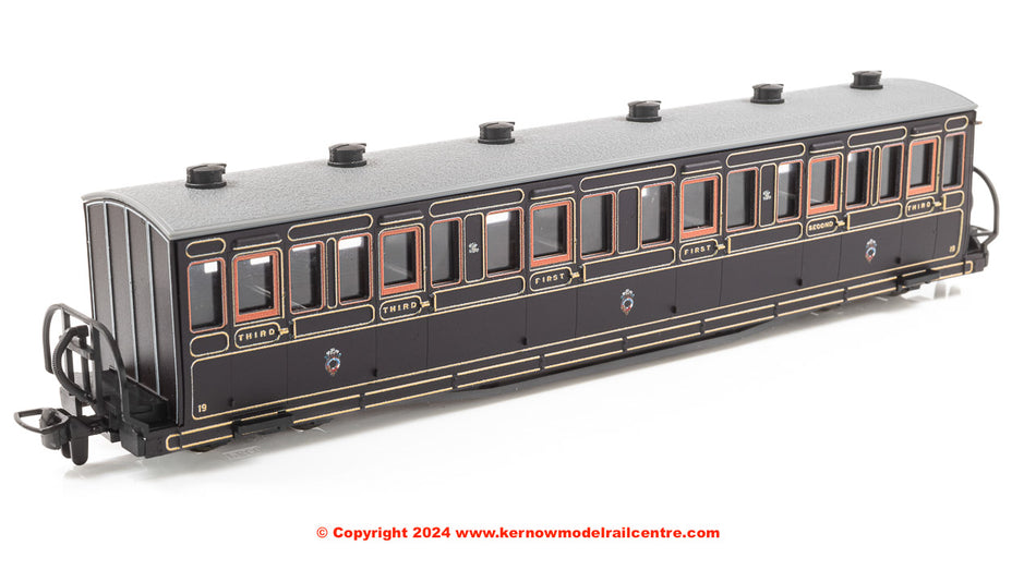 GR620A Peco FR Long Bowsider Bogie Coach - Victorian 19