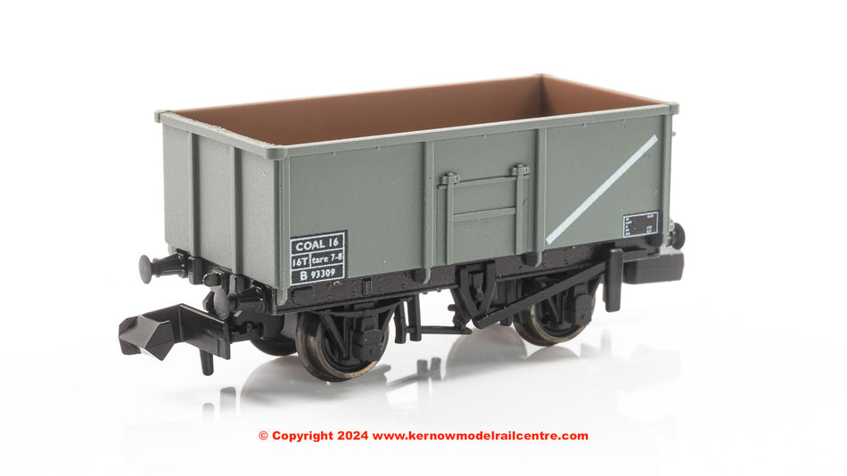 NR1000B Peco BR 16 ton Mineral Wagon B93309 BR Grey