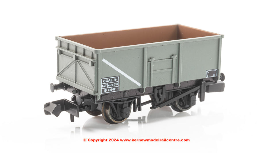 NR1000B Peco BR 16 ton Mineral Wagon B93309 BR Grey