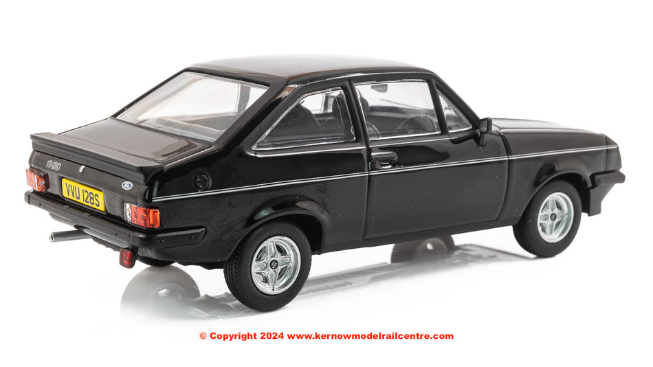 VA14906 Corgi Vanguards Ford Escort Mk2 RS2000 Custom, Black