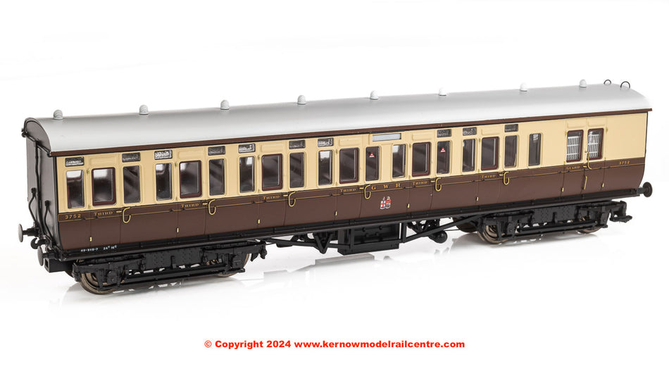 4P-020-202 Dapol GWR Toplight 3rd Brake 3752 Set 3