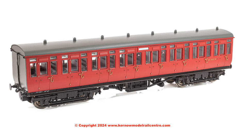 4P-020-512 Dapol GWR Toplight BR Maroon All Second 3912
