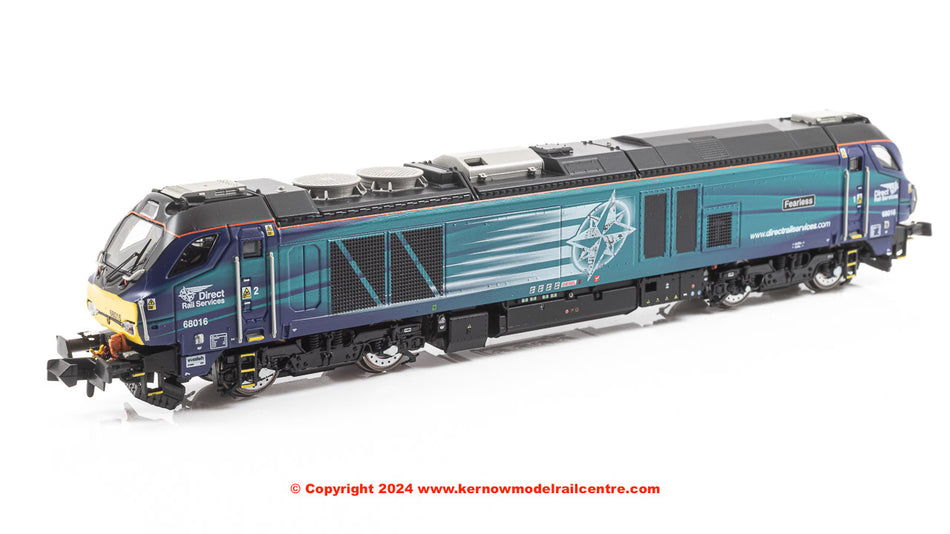 2D-022-012D Dapol Class 68 Diesel Loco - 68 016 Fearless - DRS