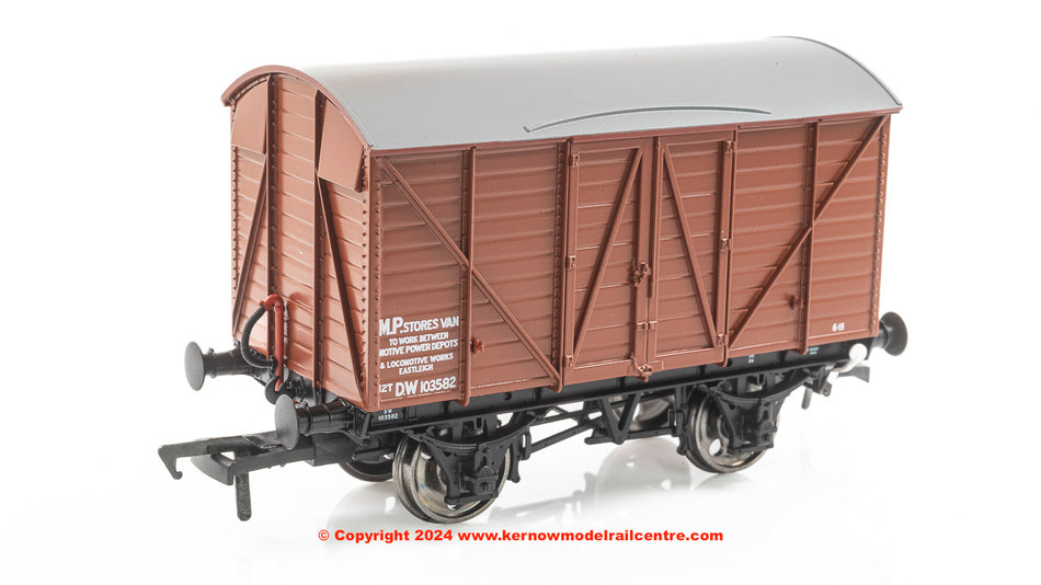 944026 Rapido Diagram V14 Van DW103582 in BR Departmental