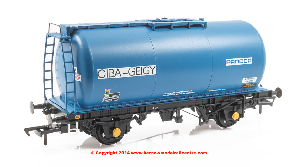 37-584A Bachmann BR 45T TTA Tank Wagon 'Ciba-Geigy' Blue