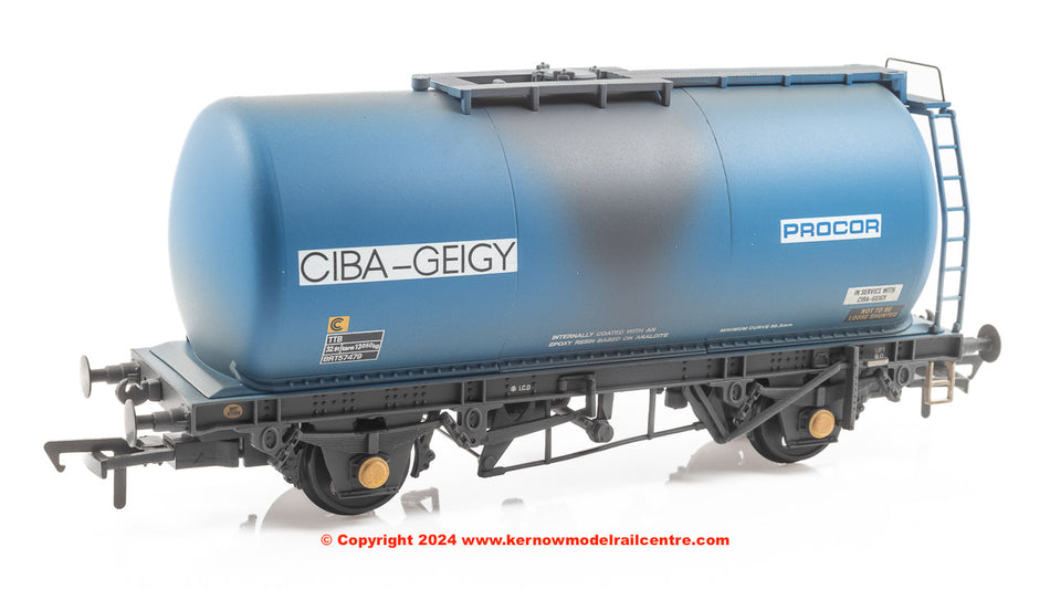37-584B Bachmann BR 45T TTA Tank Wagon 'Ciba-Geigy' Blue [W]