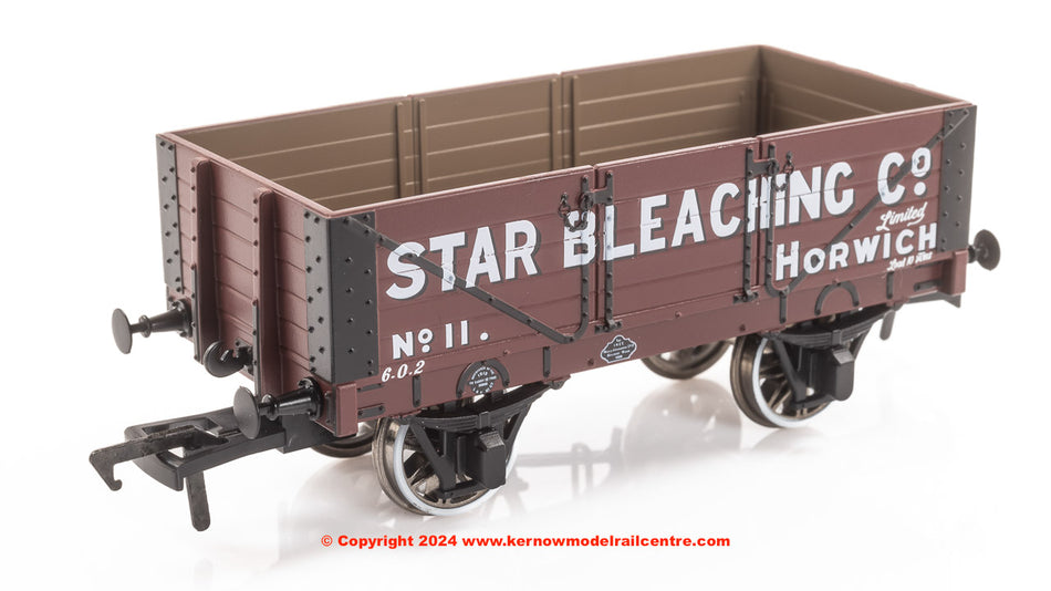 967006 Rapido RCH 1907 5 Plank Wagon - Star Bleaching Co