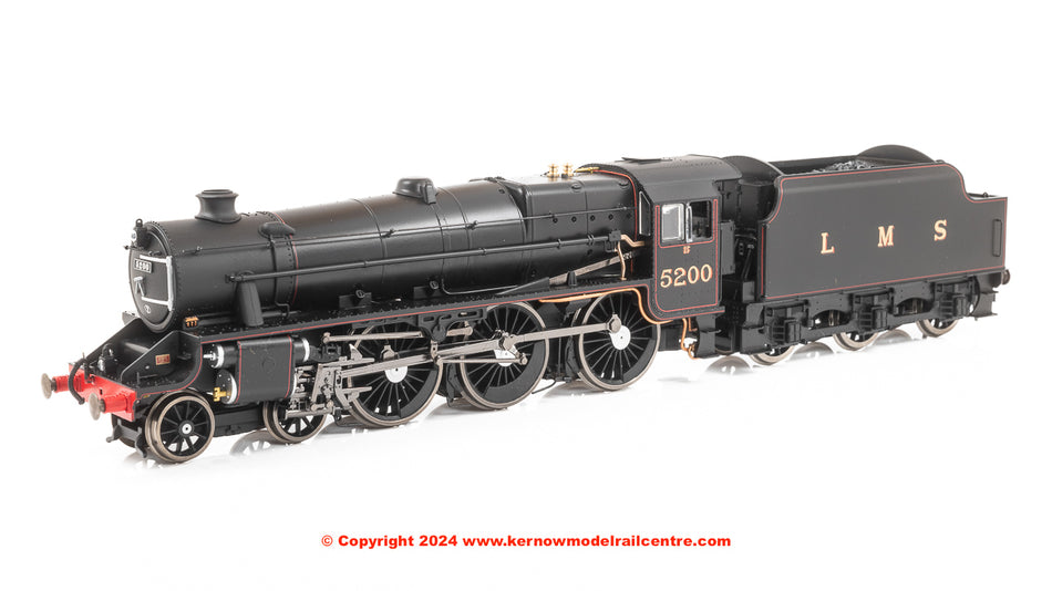 R30224 Hornby LMS Stanier 5MT Black 5 4-6-0 Steam Loco 5200