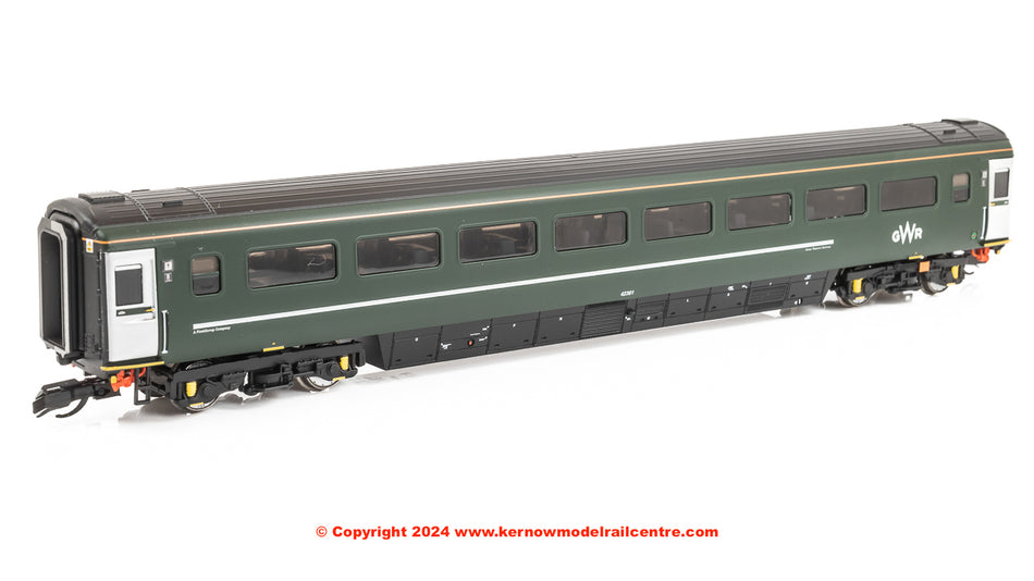 TT4031 Hornby Mk3 Trailer Standard TS Coach number 42301 in GWR