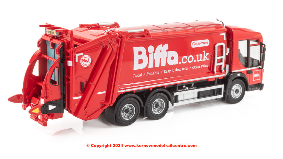 76DE001 Oxford Diecast Dennis Eagle Olympus Refuse Truck Biffa