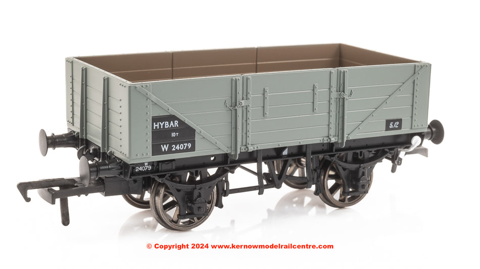 943011 Rapido Diagram O11 Open Wagon number W24079 BR Grey