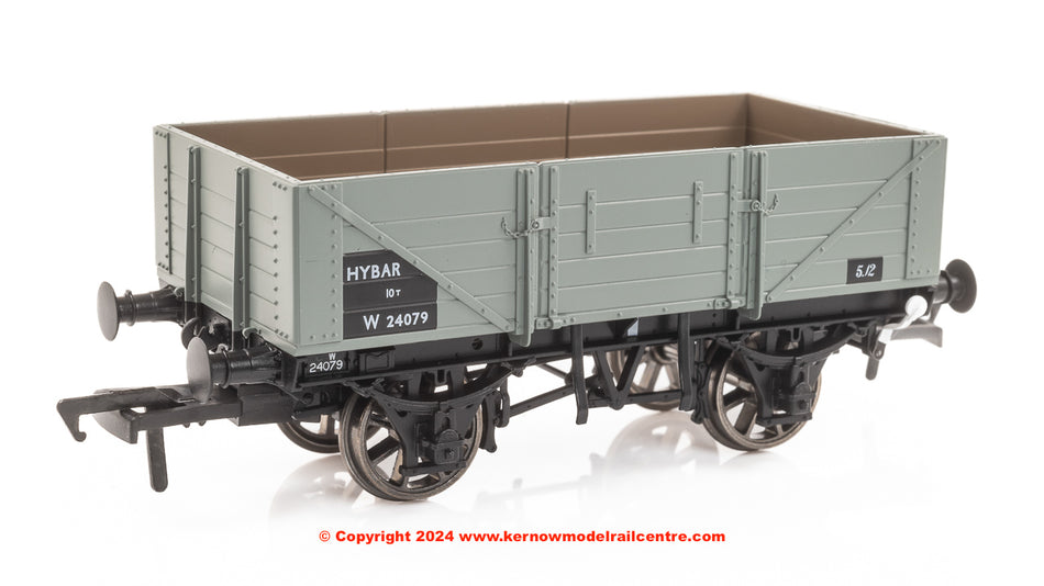 943011 Rapido Diagram O11 Open Wagon number W24079 BR Grey