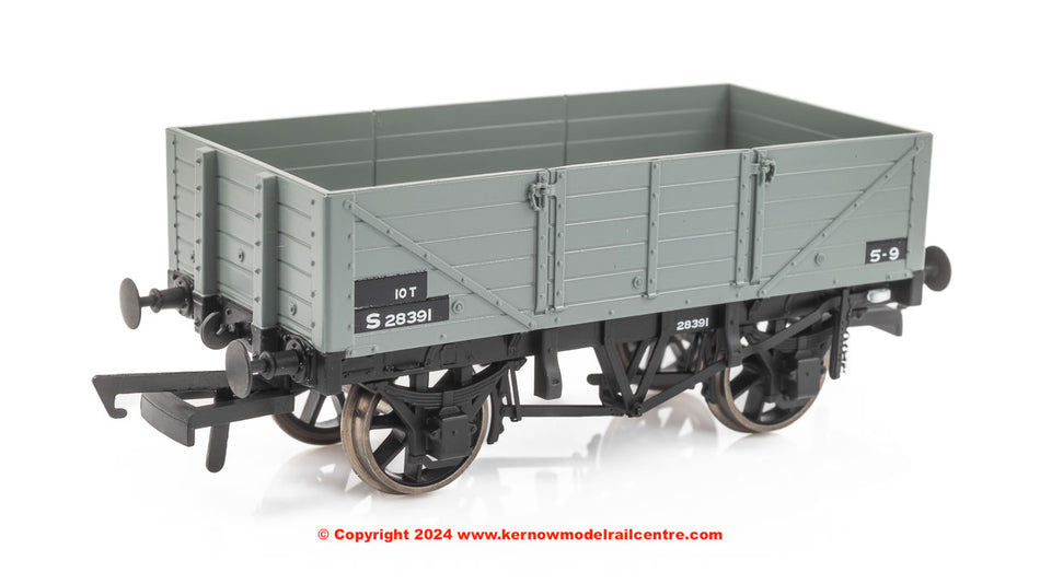 SB009M SR Diagram 1364 5 plank open wagon BR Grey IoW