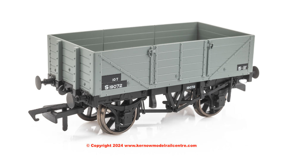 SB009N SR Diagram 1364 5 plank open wagon BR Grey IoW