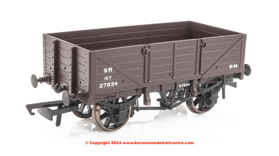 SB009Q SR Diagram 1364 5 plank open wagon SR Post 1936 brown IoW