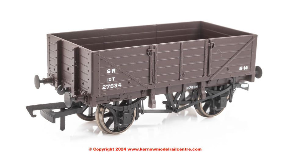 SB009Q SR Diagram 1364 5 plank open wagon SR Post 1936 brown IoW