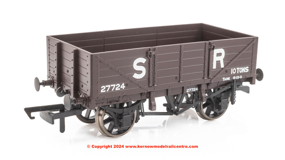 SB009T SR Diagram 1364 5 plank open wagon SR Pre 1936 brown IoW