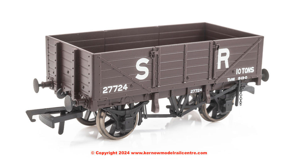 SB009T SR Diagram 1364 5 plank open wagon SR Pre 1936 brown IoW