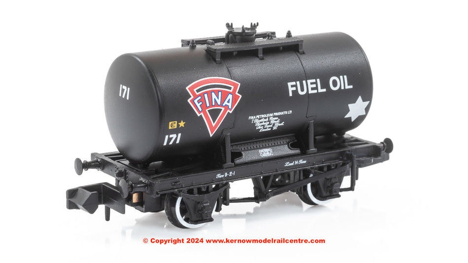 378-003A Graham Farish 14T Anchor-Mounted Tank Wagon Fina Black