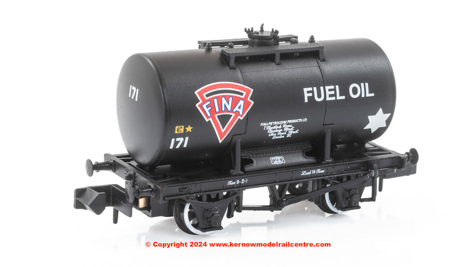 378-003A Graham Farish 14T Anchor-Mounted Tank Wagon Fina Black