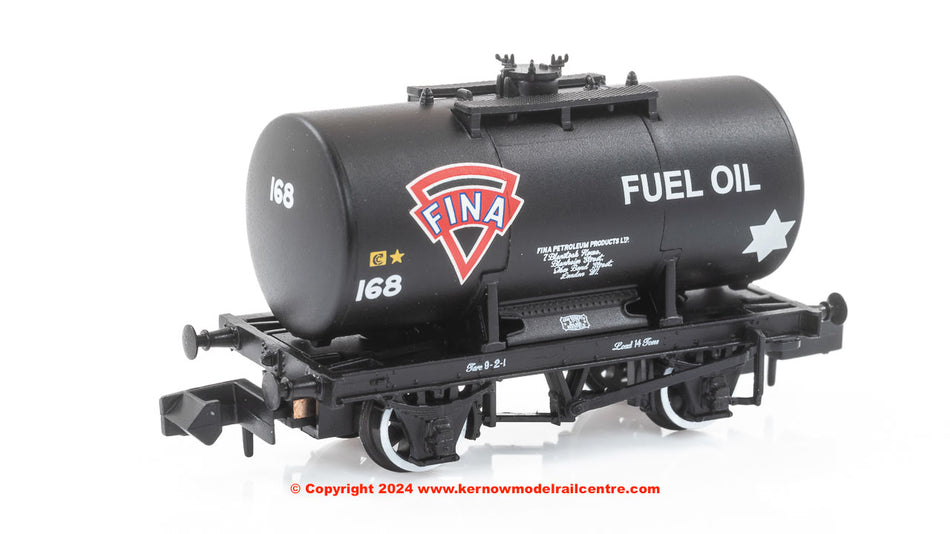 378-003 Graham Farish 14T Anchor-Mounted Tank Wagon 'Fina' Black